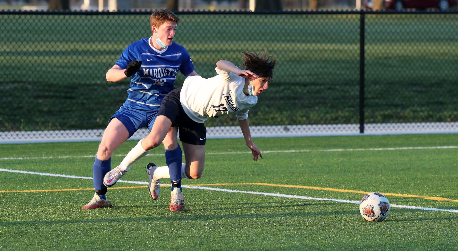 Alton Marquette vs. Althoff boys soccer